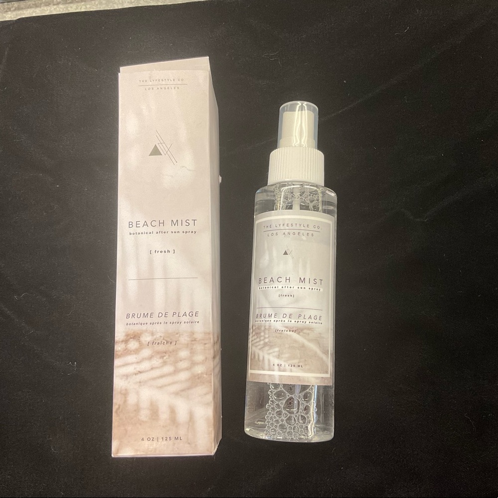 The lifestyle company Los Angeles beach mist botanical after sunspray